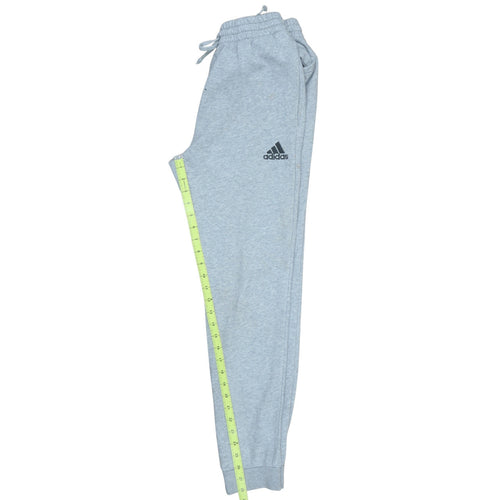 Adidas Men’s Grey Sweatpants S Regular Fit Fleece Joggers