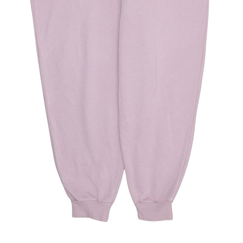 Puma Women’s Pink Jogger Trousers XL Fleece Sweatpants