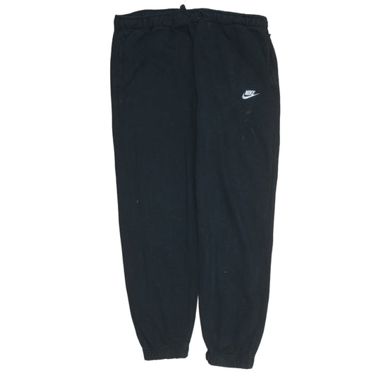 Nike Men's Black XL Fleece Sweatpants Joggers with Logo