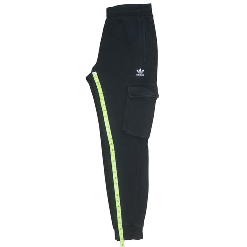 adidas Mens Black Cargo Jogger Trousers Size M