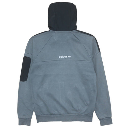 Adidas Men’s Grey Full Zip Hoodie XS Regular Fit Sportswear