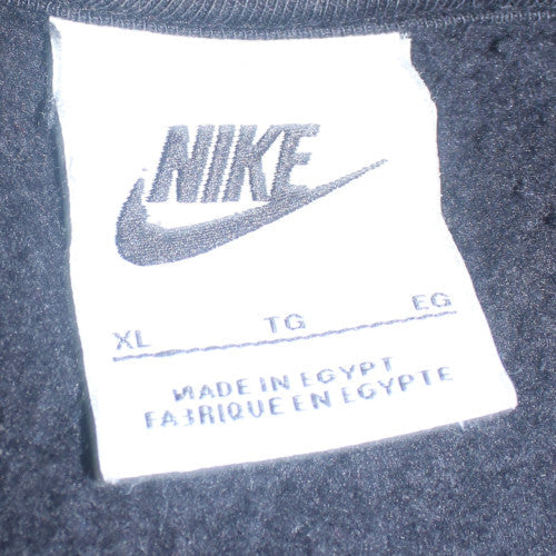Nike Men's Black XL Full Zip Fleece Hoodie Sweatshirt