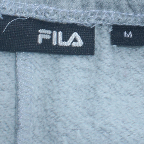 FILA Men's Grey Regular Fit Sweatpants M Casual Fleece Joggers