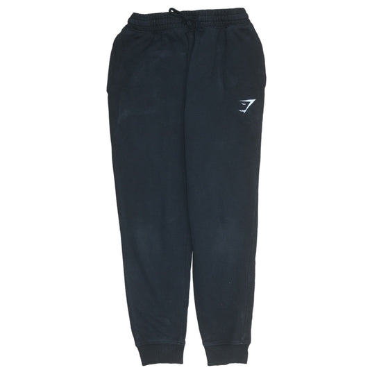 Gymshark Mens Black Sweatpants L Regular Fit Elastic Waist Joggers