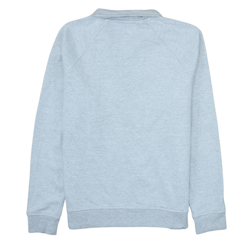 Champion Men's Grey 1/4 Zip Sweatshirt M Regular Fit