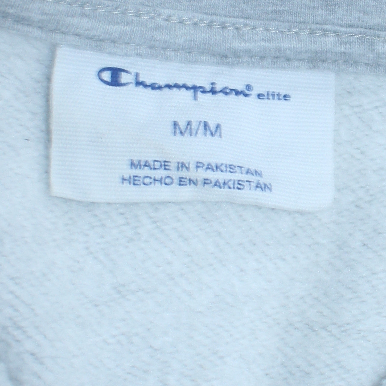 Champion Men's Grey 1/4 Zip Sweatshirt M Regular Fit