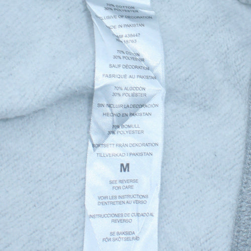 Champion Men's Grey 1/4 Zip Sweatshirt M Regular Fit