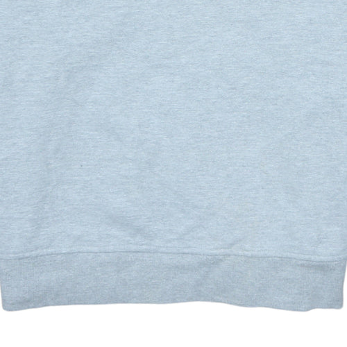 Champion Men's Grey 1/4 Zip Sweatshirt M Regular Fit