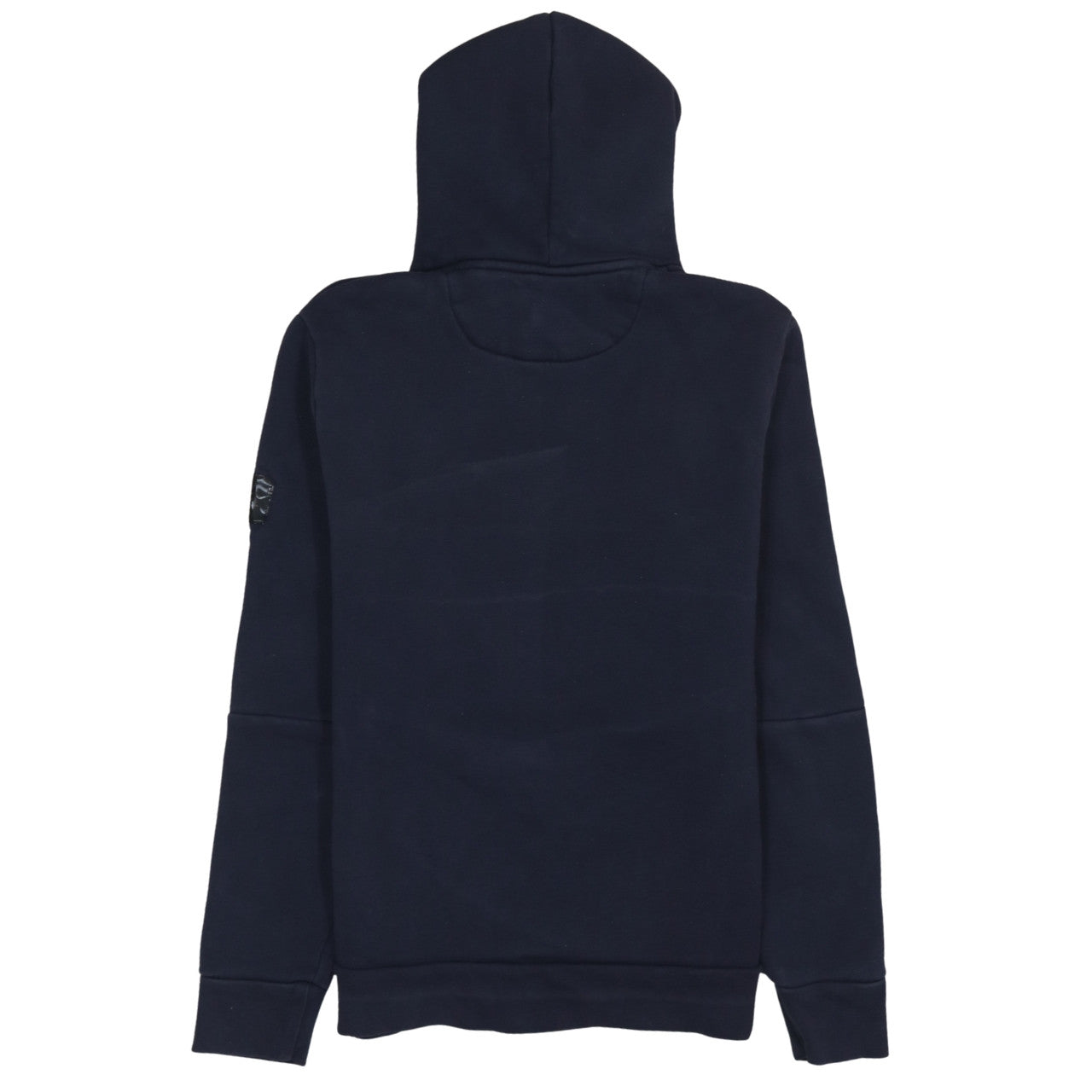 Diesel Women's Navy Blue Hoodie Small Pullover Cotton Blend