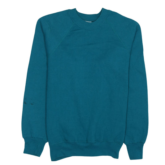 Lee Mens Blue Pullover Crew Neck Cotton Blend Sweatshirt M