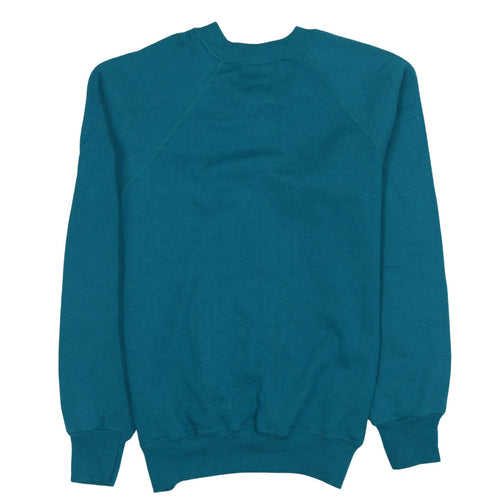Lee Mens Blue Pullover Crew Neck Cotton Blend Sweatshirt M