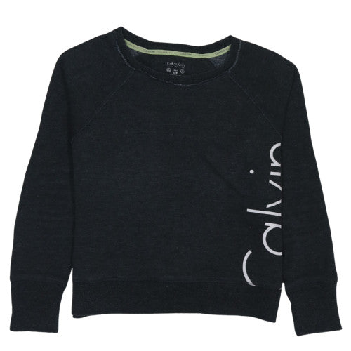Calvin Klein Performance Womens Black Small Pullover Sweatshirt