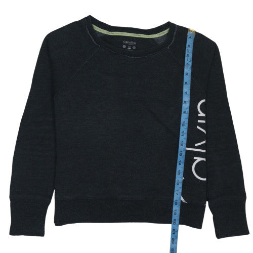 Calvin Klein Performance Womens Black Small Pullover Sweatshirt