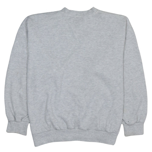 Reebok Mens Grey XL Pullover Crew Neck Sweatshirt