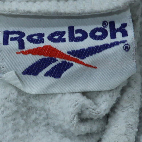 Reebok Mens Grey XL Pullover Crew Neck Sweatshirt