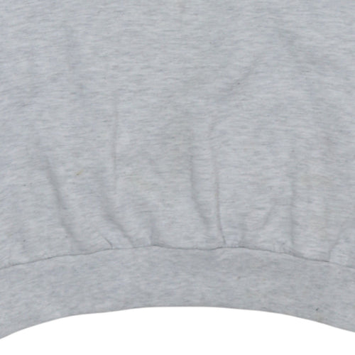 Reebok Mens Grey XL Pullover Crew Neck Sweatshirt