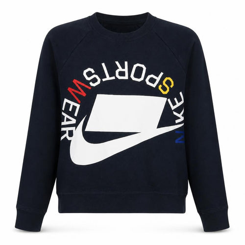 Nike Women's Black Sportswear Crew Neck Sweatshirt Size S