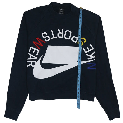 Nike Women's Black Sportswear Crew Neck Sweatshirt Size S