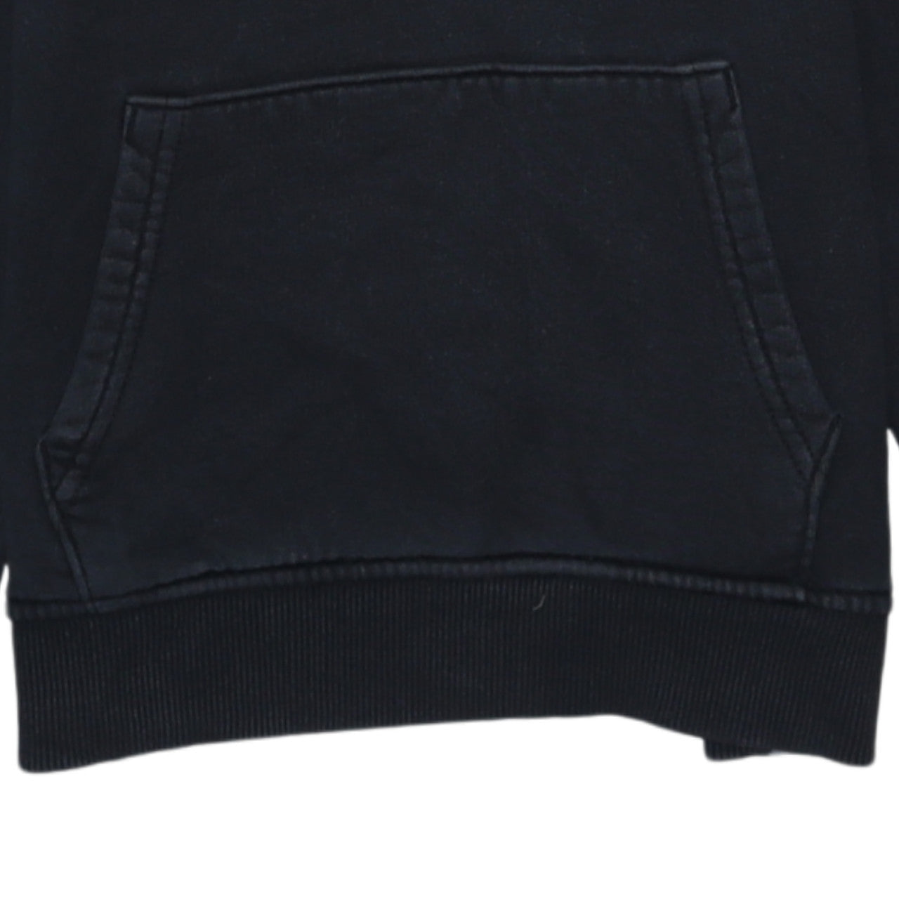The North Face Boys Black Pullover Hoodie L Cotton Logo Sweatshirt