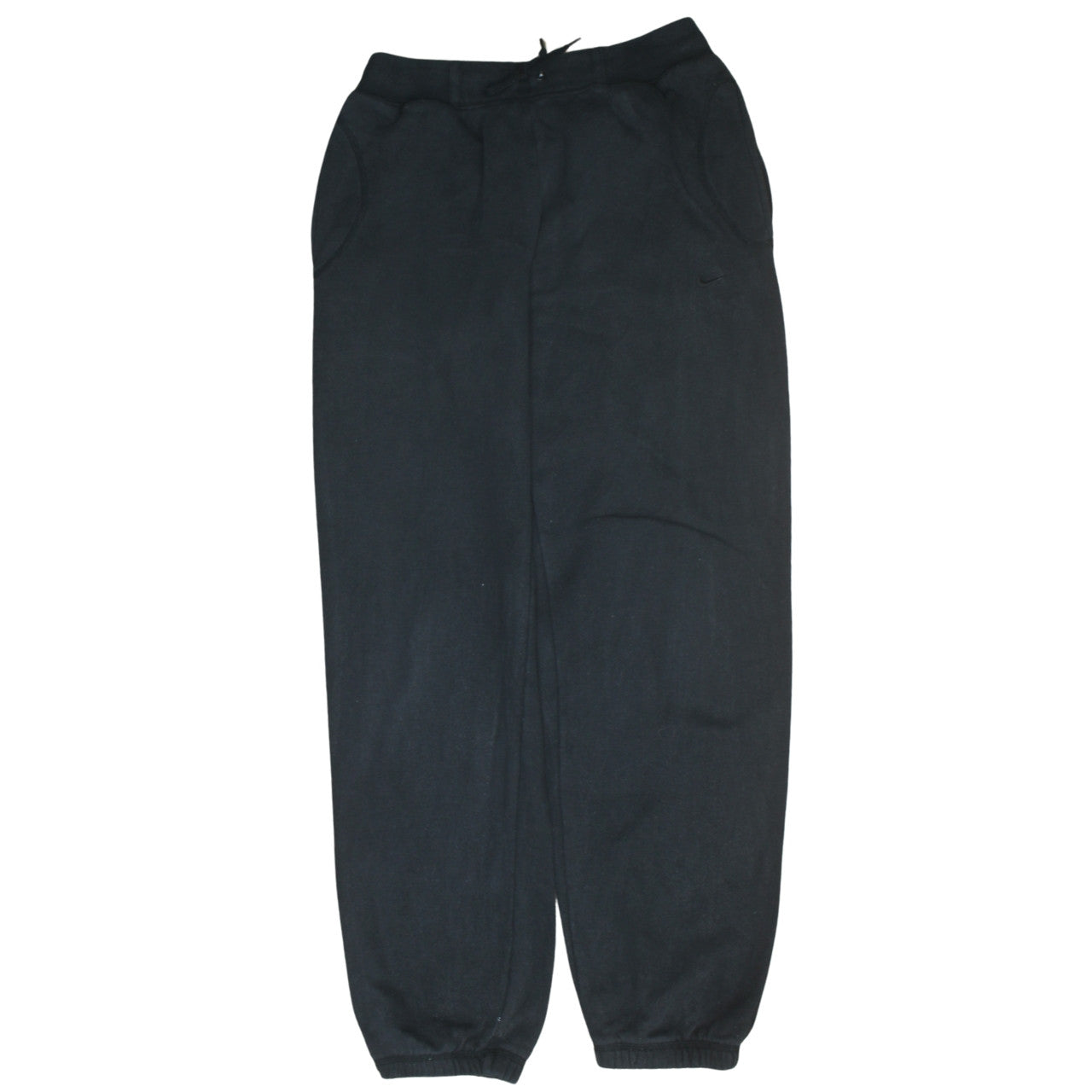 Nike Mens Black Fleece Sweatpants M Regular Fit Drawstring Joggers