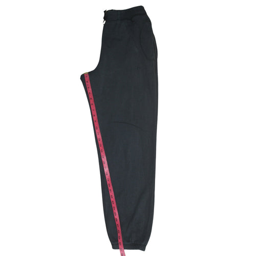 Nike Mens Black Fleece Sweatpants M Regular Fit Drawstring Joggers