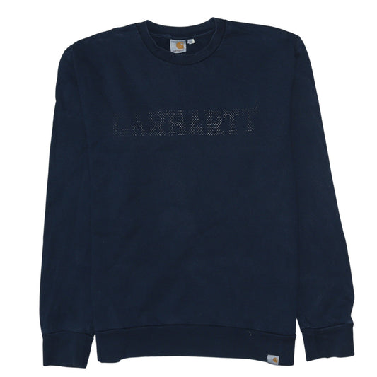 Carhartt Men Blue XL Pullover Sweatshirt Crew Neck Cotton