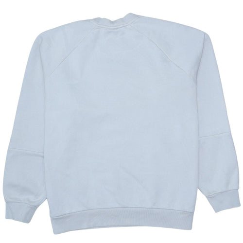Lacoste Womens White Relaxed Fit Logo Sweatshirt Size L