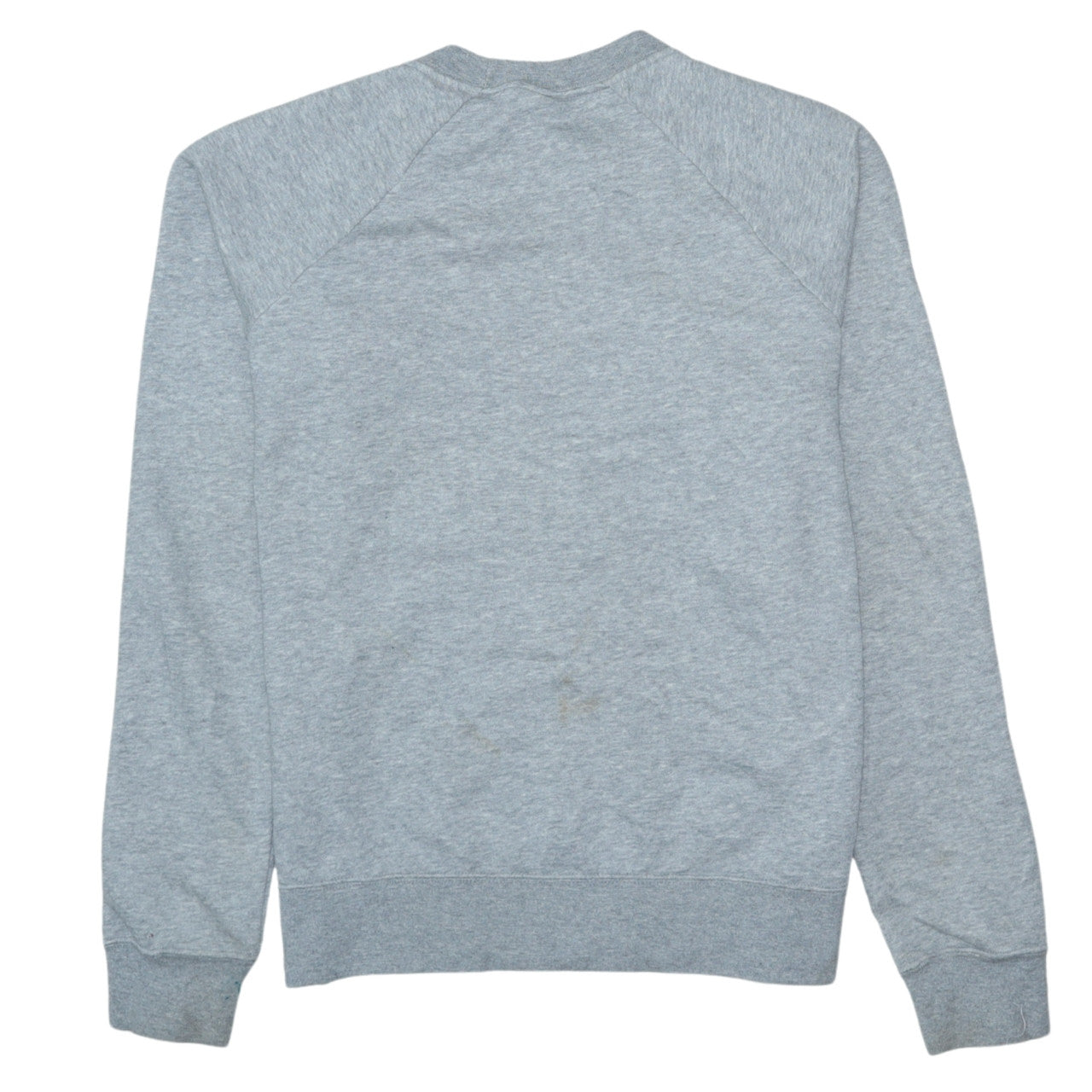 Nike Men's Grey Small Crew Neck Pullover Sweatshirt Regular Fit