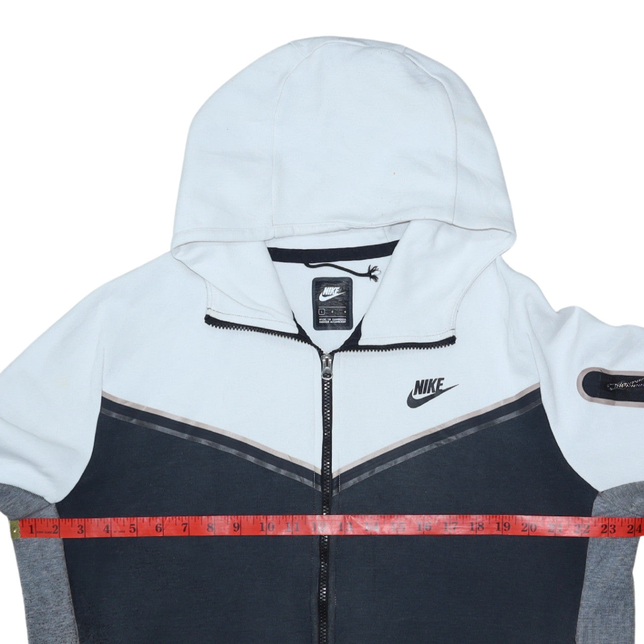 Nike Men's Multicoloured Full Zip Hoodie Size L