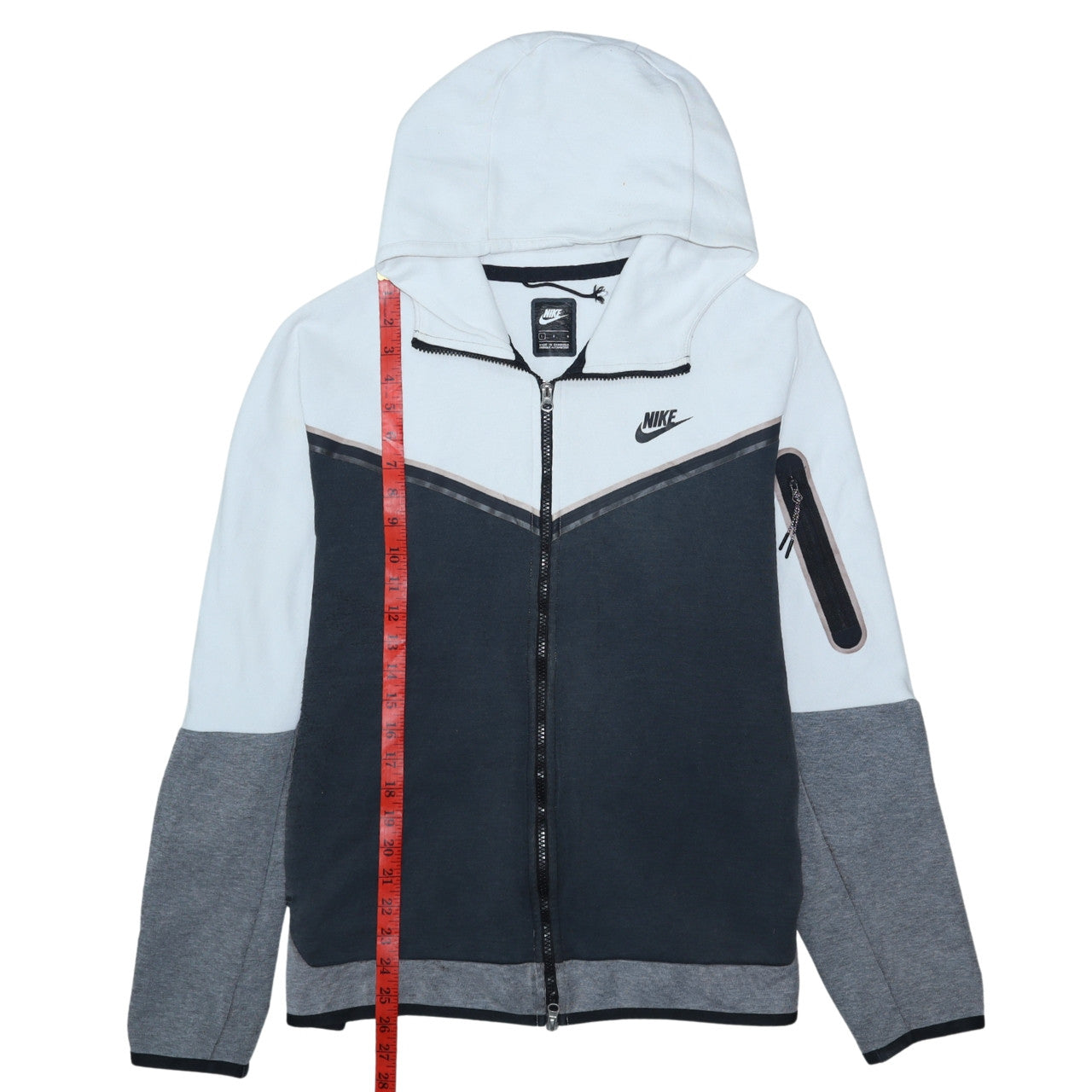 Nike Men's Multicoloured Full Zip Hoodie Size L