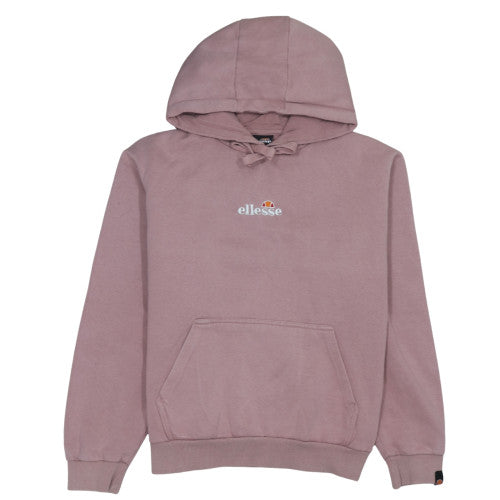 Ellesse Womens Pink Hoodie UK 12 Pullover Long Sleeve Hooded Sweatshirt