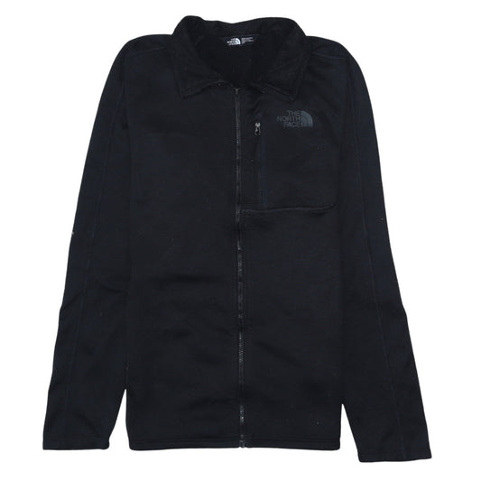 The North Face Men's Black Full Zip Fleece Sweatshirt Size S