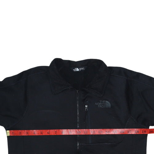 The North Face Men's Black Full Zip Fleece Sweatshirt Size S