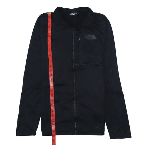 The North Face Men's Black Full Zip Fleece Sweatshirt Size S