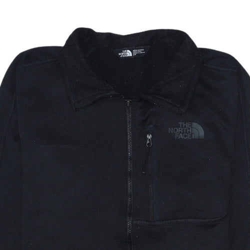 The North Face Men's Black Full Zip Fleece Sweatshirt Size S