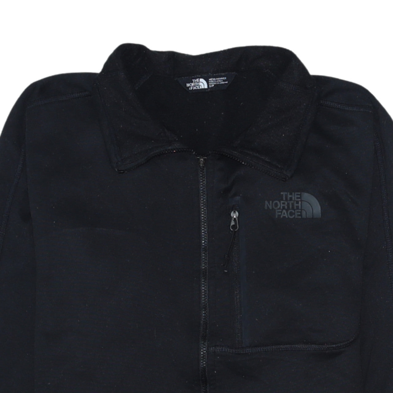 The North Face Men's Black Full Zip Fleece Sweatshirt Size S
