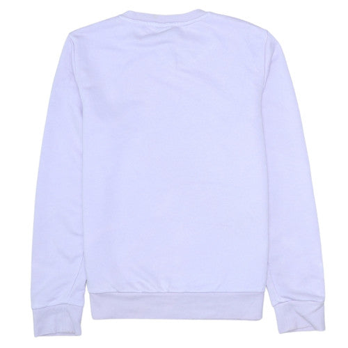 Adidas Women’s Purple Crew Neck Sweatshirt Size S Relaxed Fit