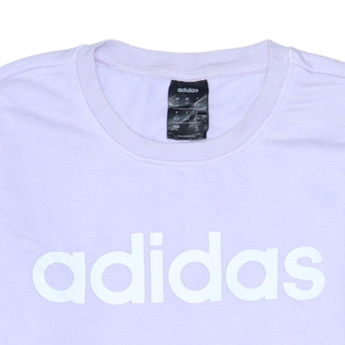 Adidas Women’s Purple Crew Neck Sweatshirt Size S Relaxed Fit
