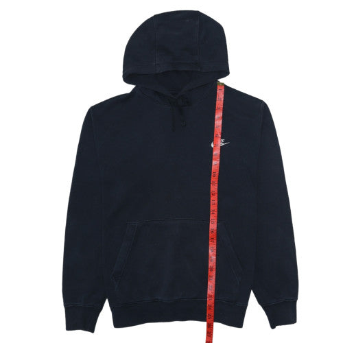 Nike Men's Black M Pullover Hoodie with Logo and Kangaroo Pocket