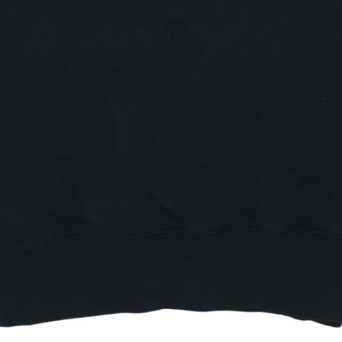 Ellesse Womens Black UK 8 Pullover Sweatshirt Logo Print