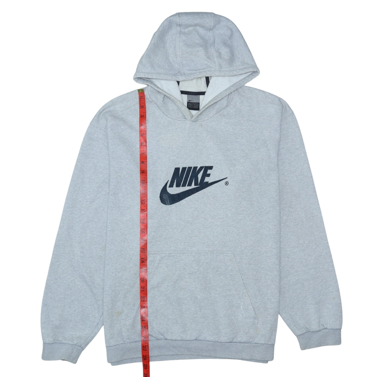 Nike Men’s Grey XL Pullover Hoodie Fleece Logo Sportswear