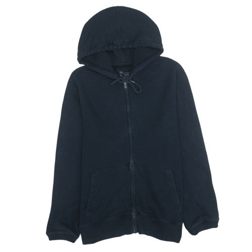 Gap Mens Black XL Full Zip Hoodie Sweatshirt Cotton Casual