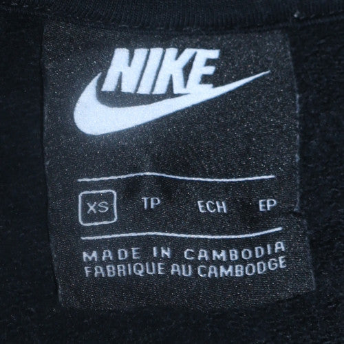 Nike Men's Black XS Pullover Hoodie Fleece Sweatshirt