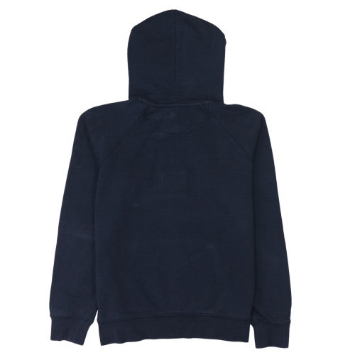 GANT Boys Navy Blue Pullover Hoodie 15 Years Cotton Blend Logo Design
