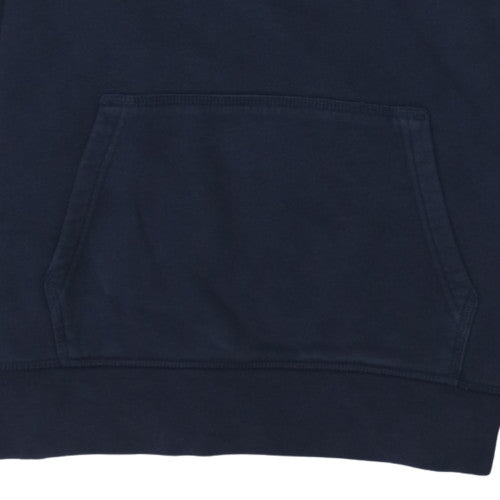 GANT Boys Navy Blue Pullover Hoodie 15 Years Cotton Blend Logo Design