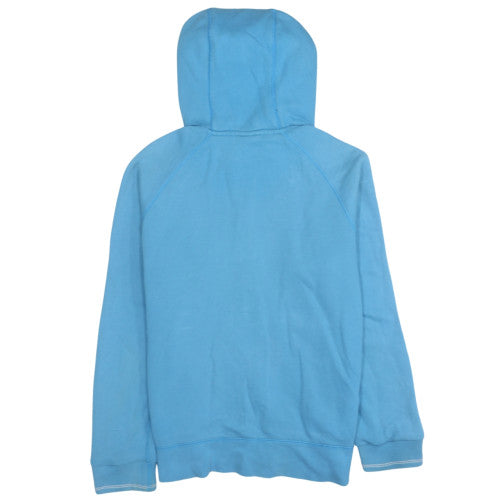 Nike Men's Blue Full Zip Hoodie Sweatshirt Size M Cotton Casual