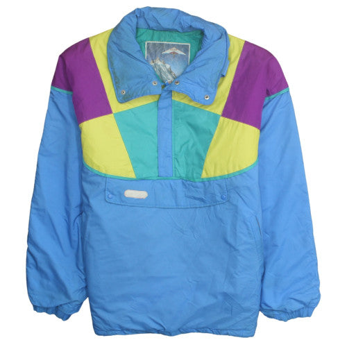 Eider Men's Multicoloured 80s Ski Anorak Jacket Size 50 Regular