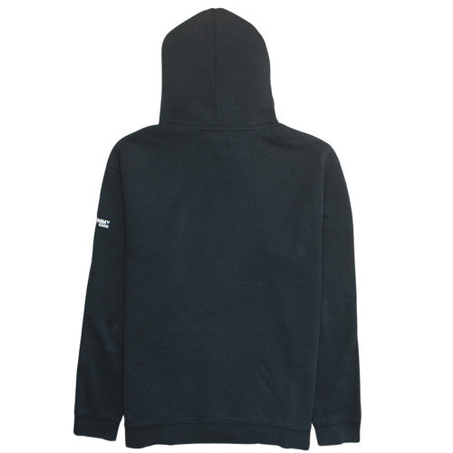 Tommy Jeans Men's Black Relaxed Fit Pullover Hoodie Size M