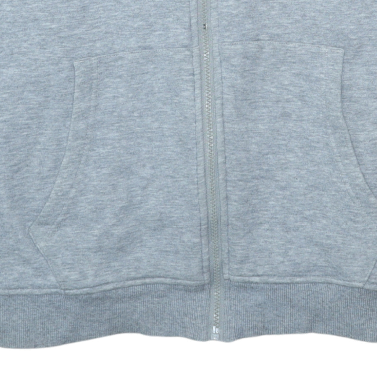 Tommy Jeans Mens Grey XL Full Zip Hoodie Logo Sleeve Hooded Sweatshirt