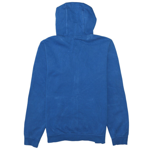 Nike Men's Blue Full Zip Hoodie Size M Fleece Sweatshirt